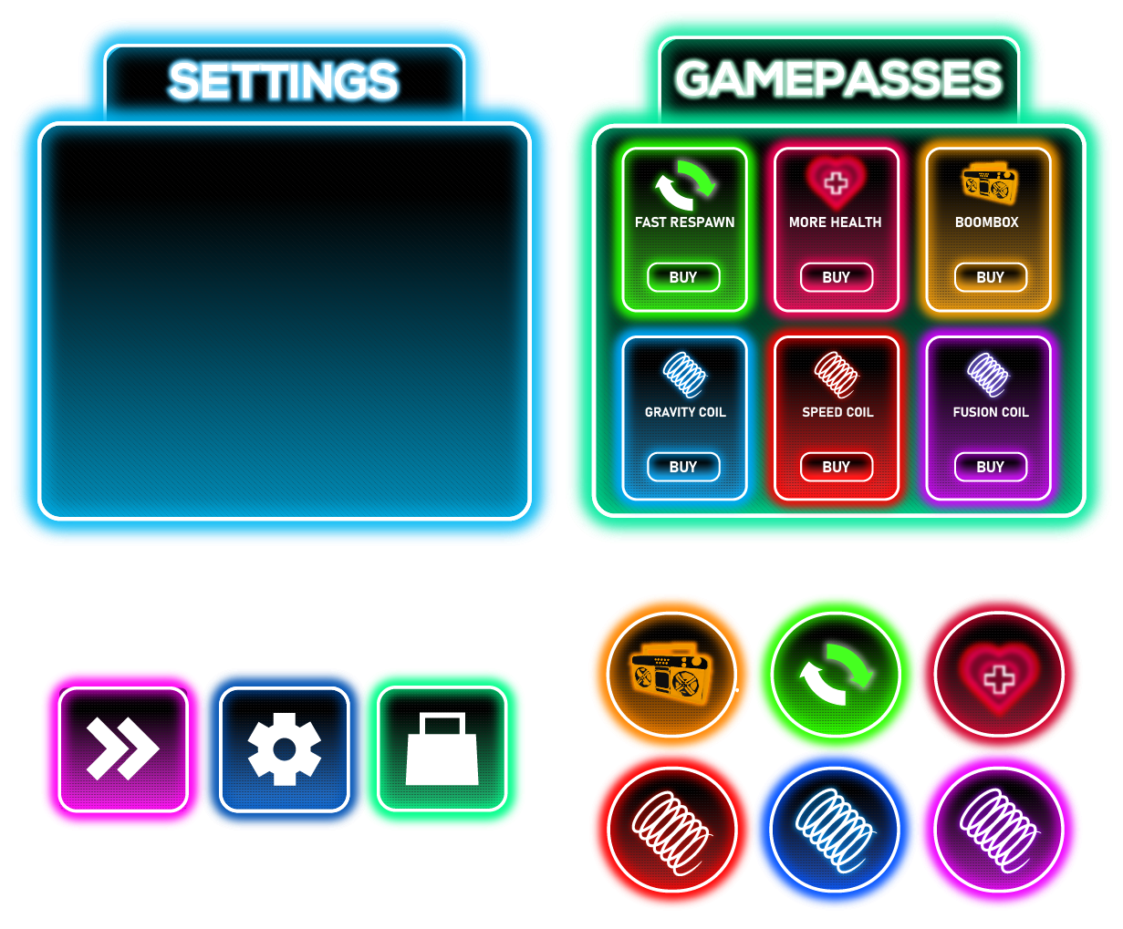 Roblox gamepasses