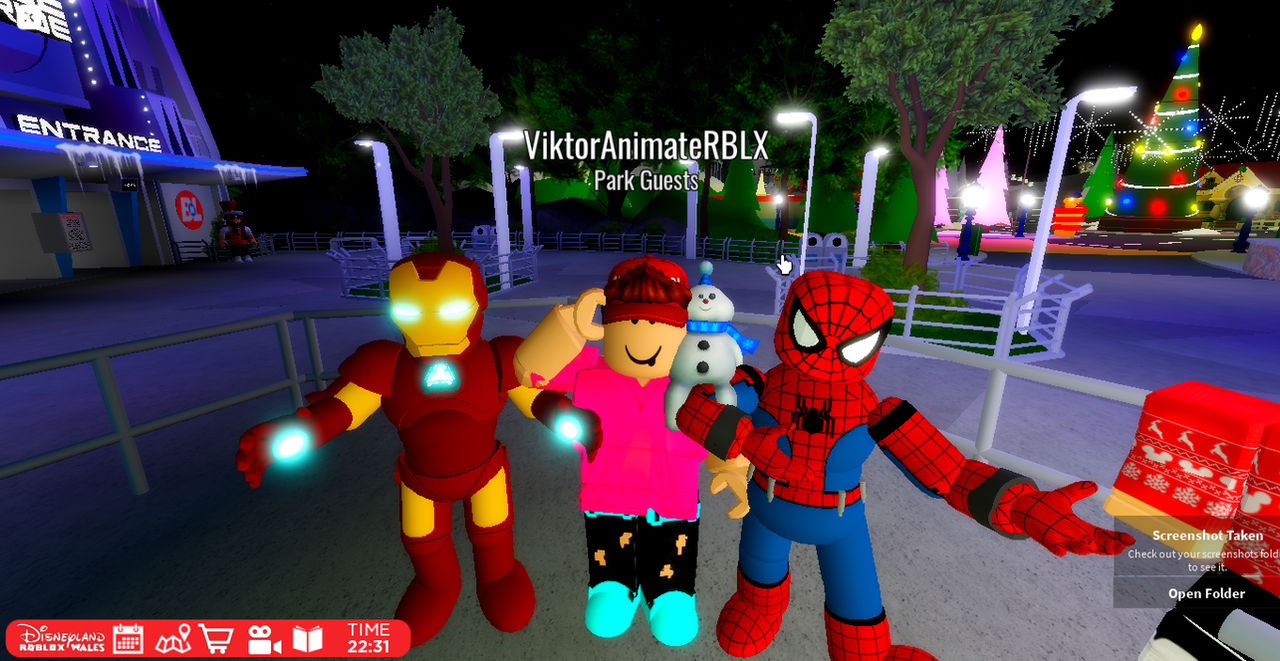 Iron Man and Spider-Man Roblox